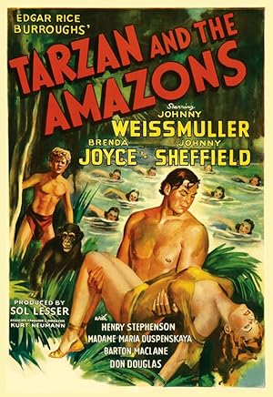 مشاهدة وتحميل فيلم Tarzan and the Amazons 1945 مترجم